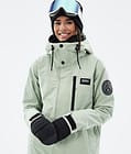 Dope Blizzard W Full Zip Skidjacka Dam Soft Green, Bild 2 av 10