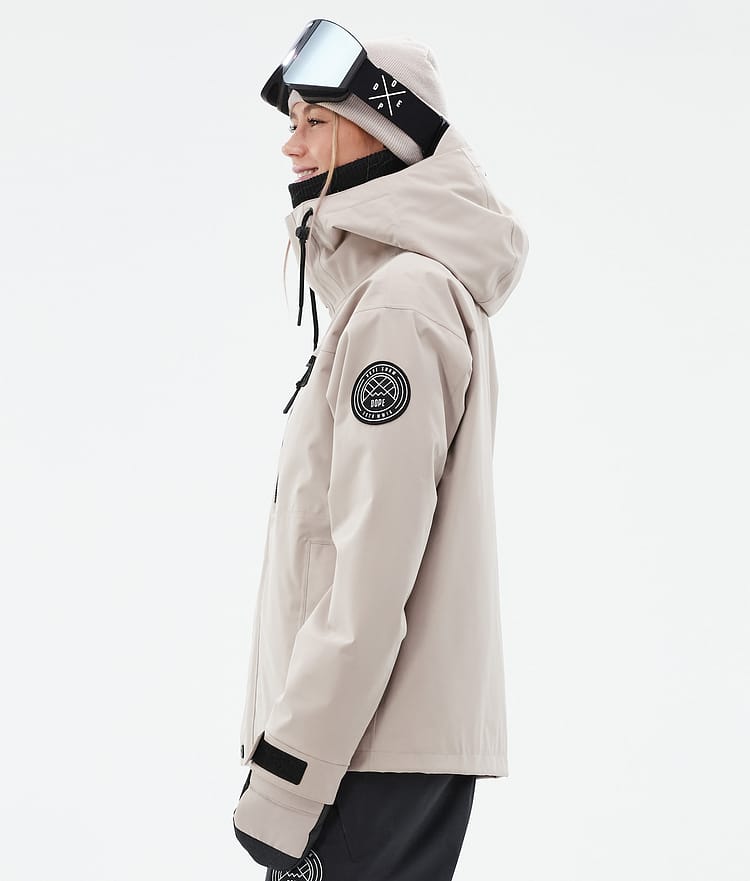 Dope Blizzard W Full Zip 24 Snowboardjacka Dam Sand, Bild 6 av 10