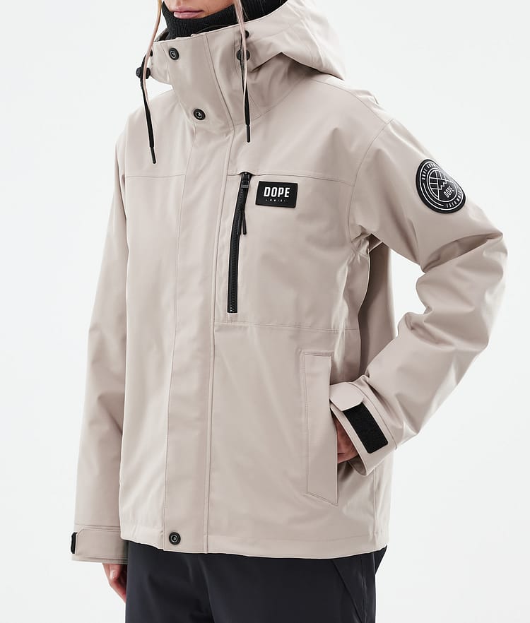 Dope Blizzard W Full Zip 24 Snowboardjacka Dam Sand, Bild 8 av 10