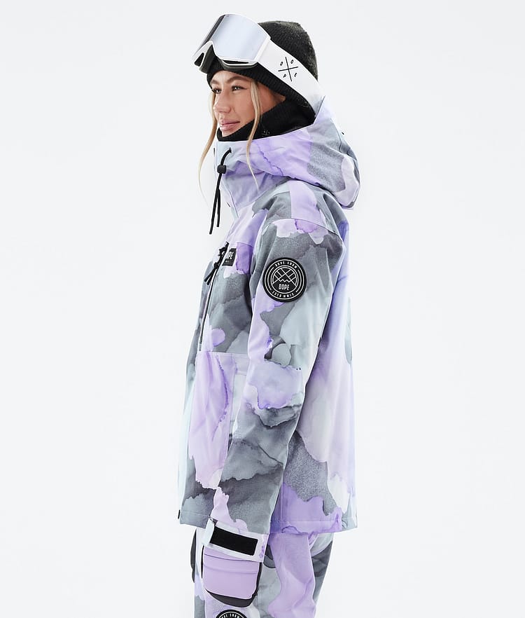 Dope Blizzard W Full Zip Snowboardjacka Dam Blot Violet Renewed, Bild 6 av 10