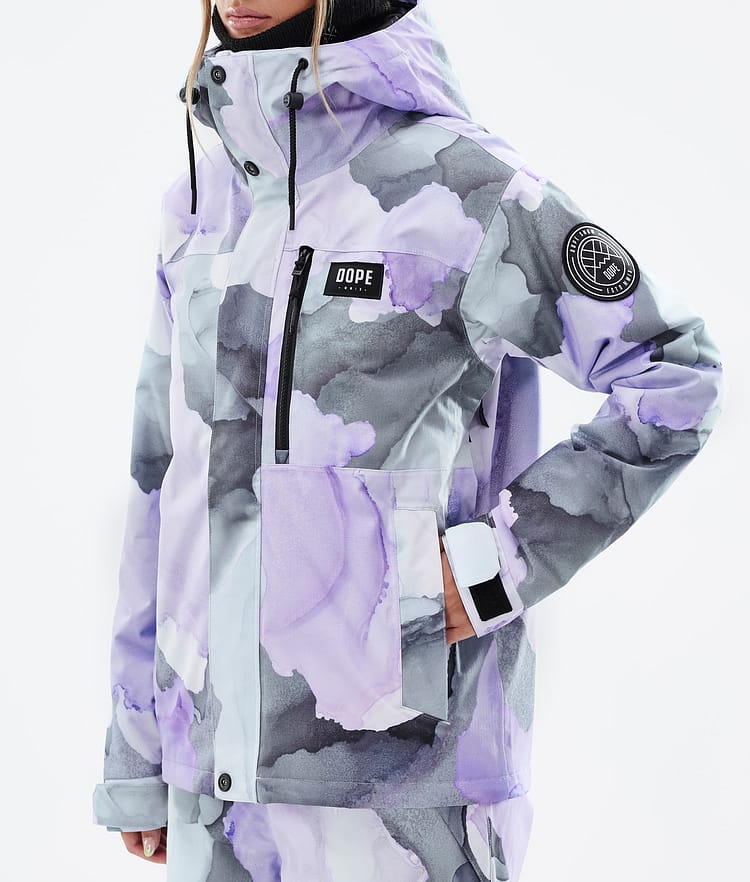 Dope Blizzard W Full Zip Snowboardjacka Dam Blot Violet Renewed, Bild 8 av 10