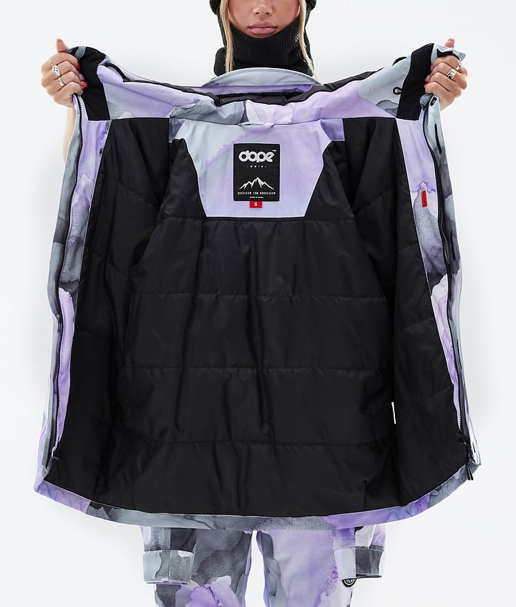 Dope Blizzard W Full Zip Skidjacka Dam Blot Violet, Bild 10 av 10