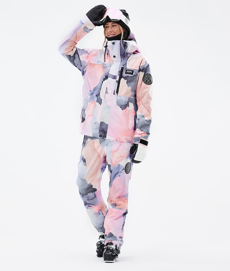 Dope Blizzard W Full Zip Skidjacka Dam Blot Peach, Bild 3 av 10
