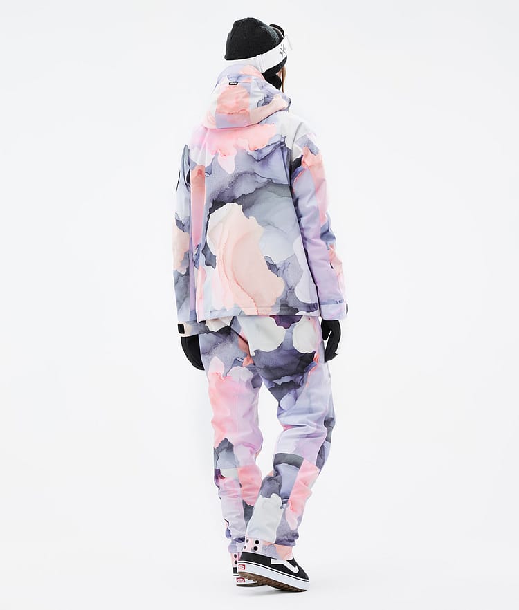 Dope Blizzard W Full Zip Snowboardjacka Dam Blot Peach, Bild 5 av 10