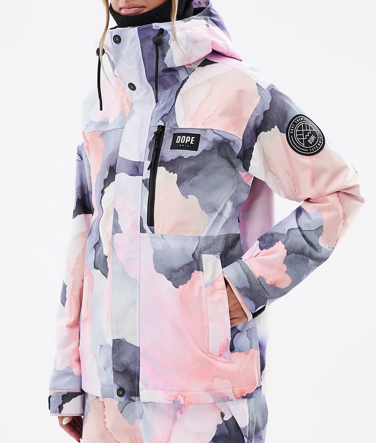 Dope Blizzard W Full Zip Snowboardjacka Dam Blot Peach, Bild 8 av 10