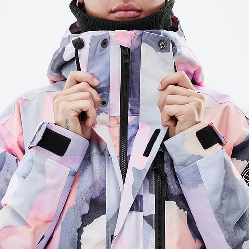 Främre dragkedja med dubbla flikar Huvudproduktbild,