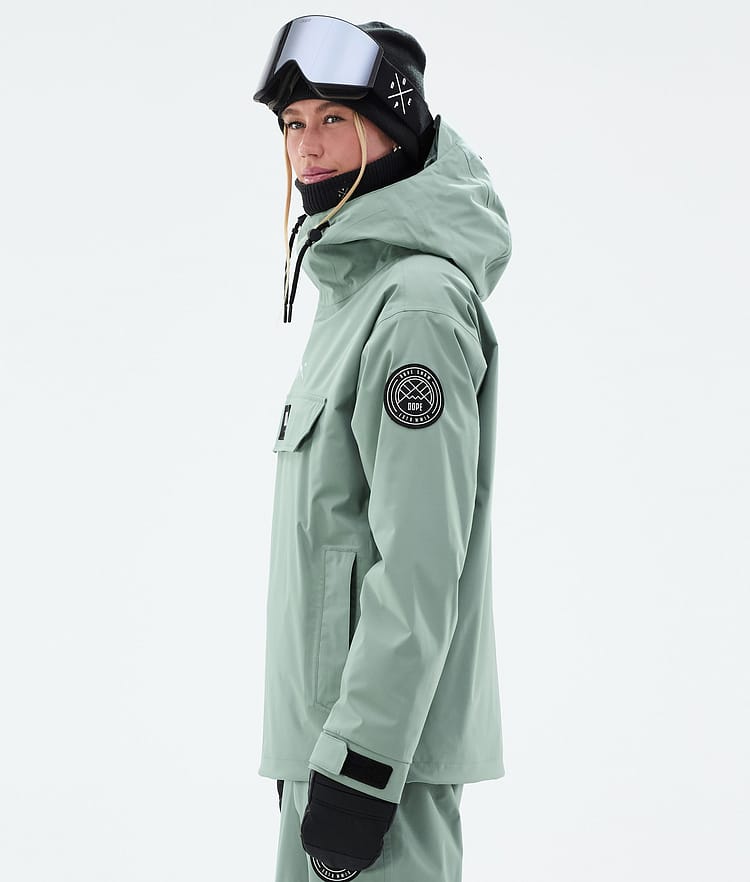 Dope Blizzard W Snowboardjacka Dam Faded Green, Bild 6 av 9