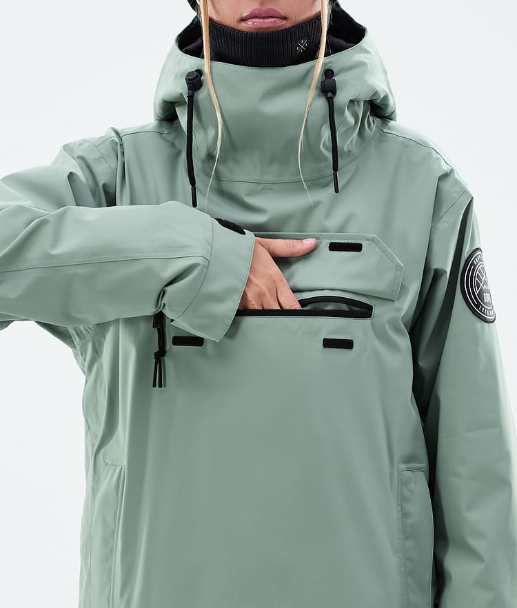 Dope Blizzard W Snowboardjacka Dam Faded Green Renewed, Bild 8 av 8