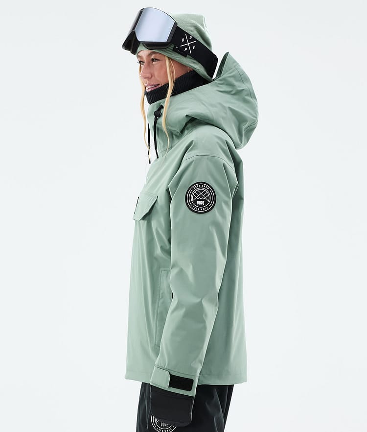 Dope Blizzard W Snowboardjacka Dam Faded Green Renewed, Bild 5 av 8