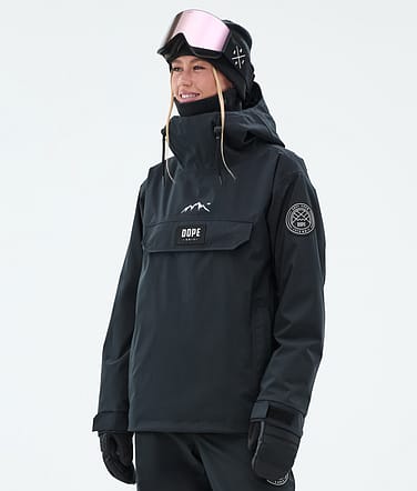 Dope Blizzard W Snowboardjacka Dam Black