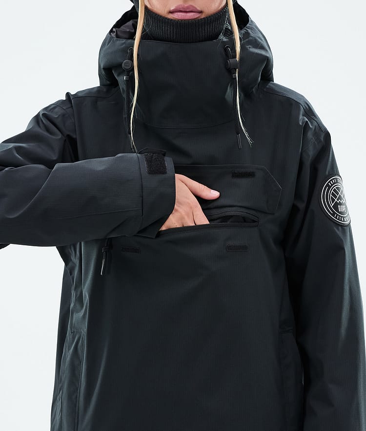 Dope Blizzard W Snowboardjacka Dam Black, Bild 9 av 9