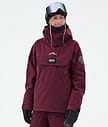 Dope Blizzard W Snowboardjacka Dam Burgundy