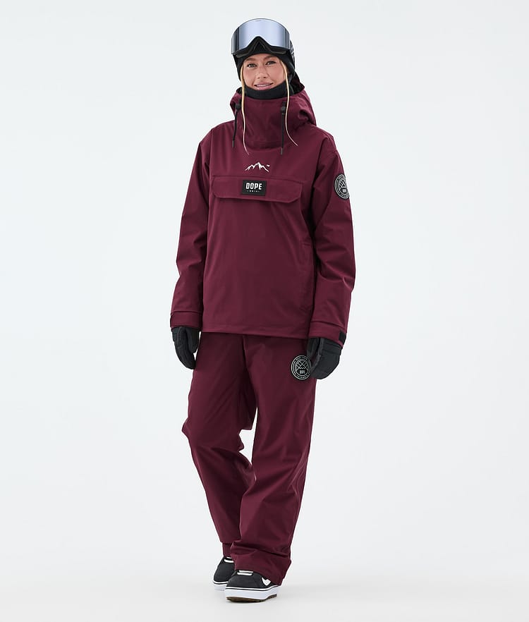Dope Blizzard W Snowboardjacka Dam Burgundy Renewed, Bild 2 av 8