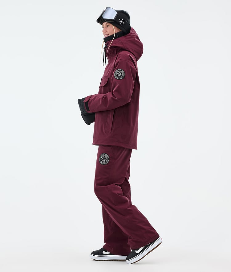 Dope Blizzard W Snowboardjacka Dam Burgundy Renewed, Bild 3 av 8