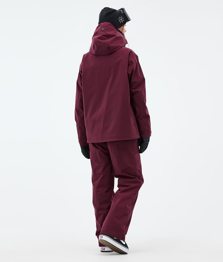 Dope Blizzard W Snowboardjacka Dam Burgundy Renewed, Bild 4 av 8
