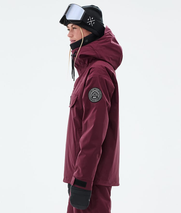 Dope Blizzard W Skidjacka Dam Burgundy, Bild 5 av 8