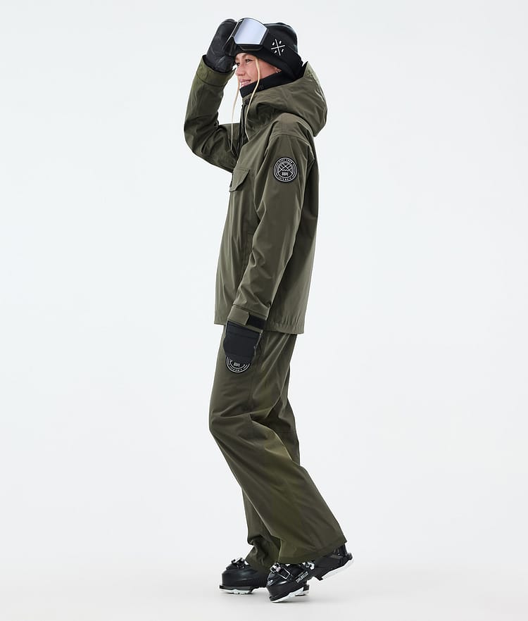 Dope Blizzard W Skidjacka Dam Olive Green, Bild 3 av 8