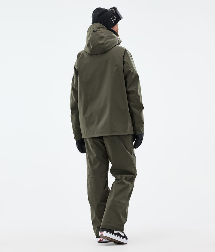 Dope Blizzard W Snowboardjacka Dam Olive Green, Bild 5 av 9