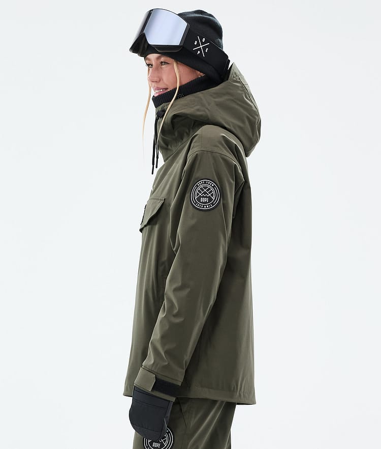 Dope Blizzard W Skidjacka Dam Olive Green, Bild 5 av 8
