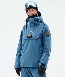 Dope Blizzard W Snowboardjacka Dam Blue Steel