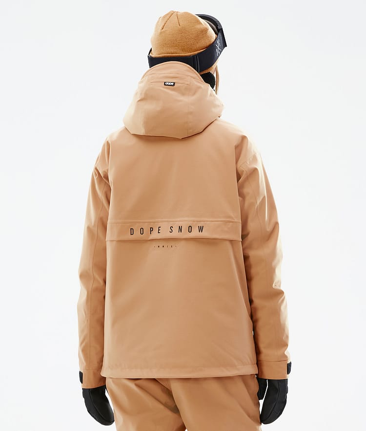 Dope Legacy W Snowboardjacka Dam Khaki Yellow