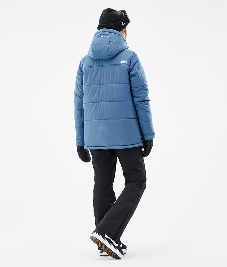 Dope Puffer W Snowboardjacka Dam Blue Steel, Bild 5 av 9