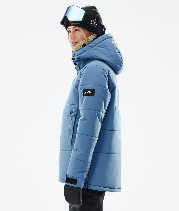 Dope Puffer W Snowboardjacka Dam Blue Steel, Bild 6 av 9