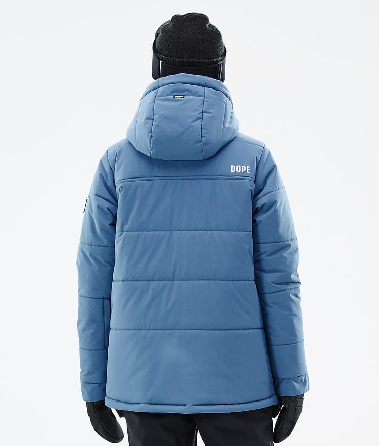 Dope Puffer W Snowboardjacka Dam Blue Steel, Bild 7 av 9