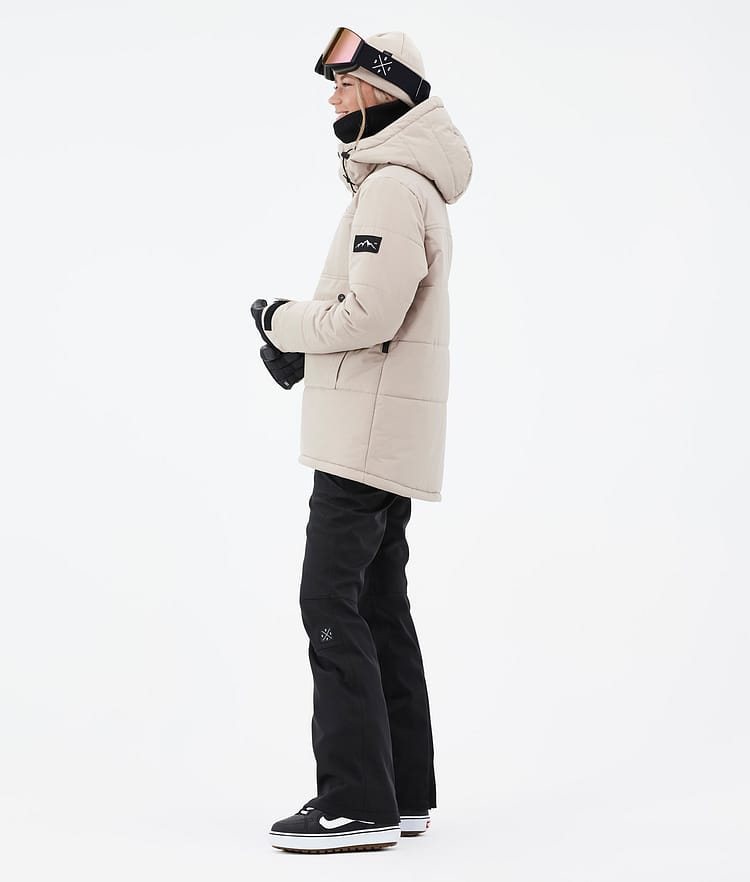 Dope Puffer W 23 Snowboardjacka Dam Sand, Bild 3 av 8