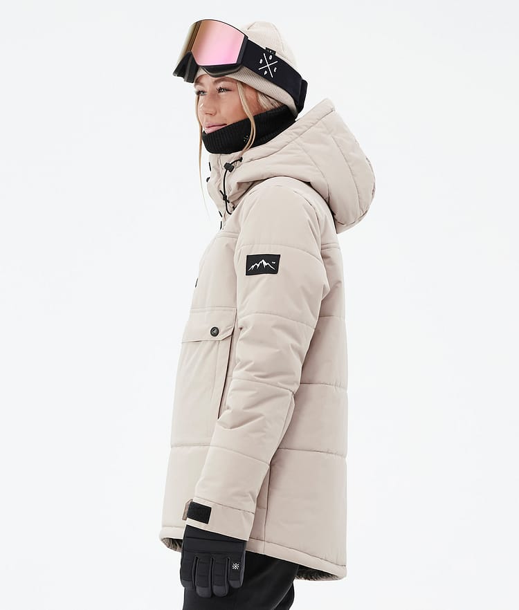 Dope Puffer W 23 Snowboardjacka Dam Sand, Bild 5 av 8