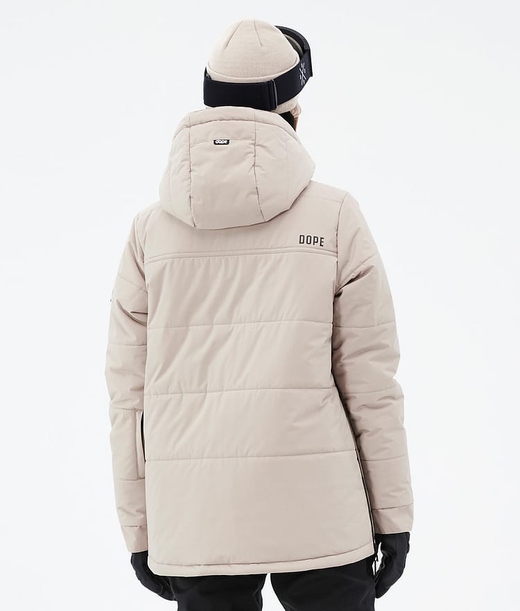 Dope Puffer W Snowboardjacka Dam Sand, Bild 7 av 8