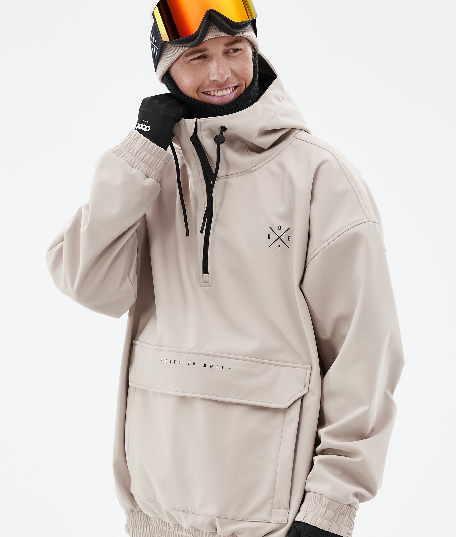 Dope Cyclone 2022 Snowboardjacka Herr Sand, Bild 2 av 9