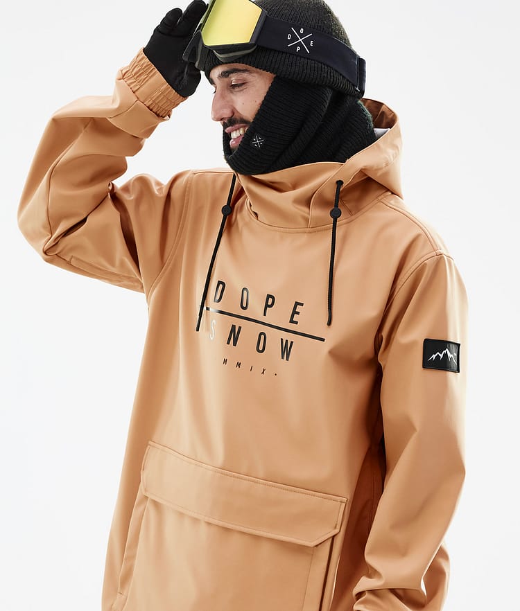 Dope Wylie Snowboardjacka Herr DS Khaki Yellow, Image 2 of 9