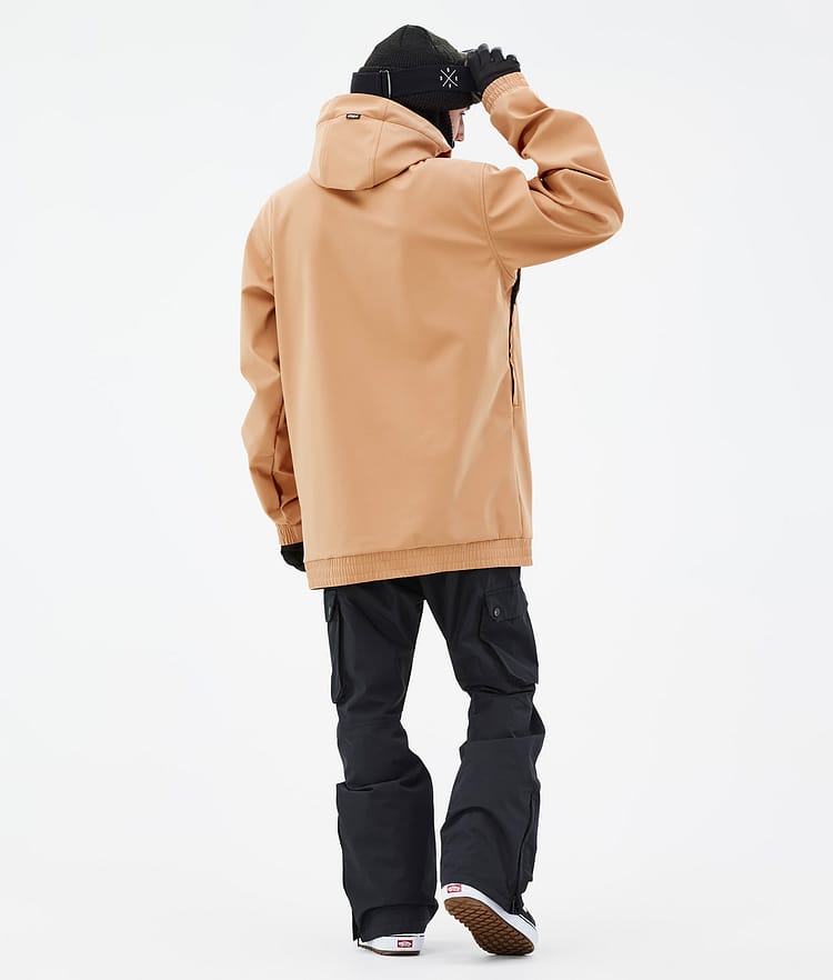 Dope Wylie Snowboardjacka Herr DS Khaki Yellow, Image 5 of 9