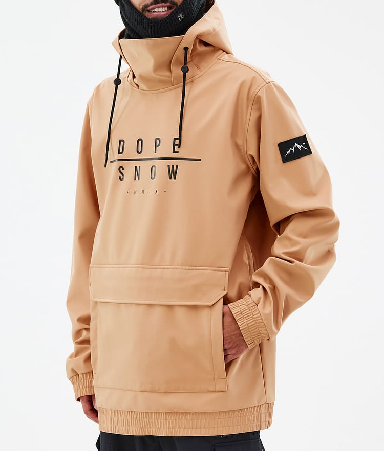 Dope Wylie Snowboardjacka Herr DS Khaki Yellow, Image 8 of 9