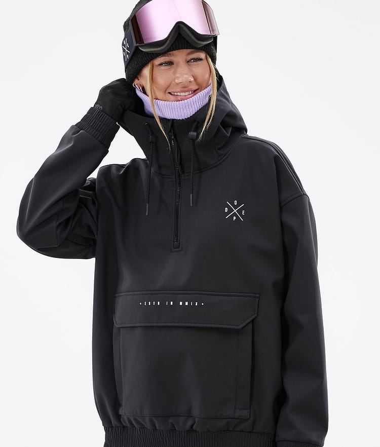 Dope Cyclone W 22 Snowboardjacka Dam Black, Bild 2 av 9