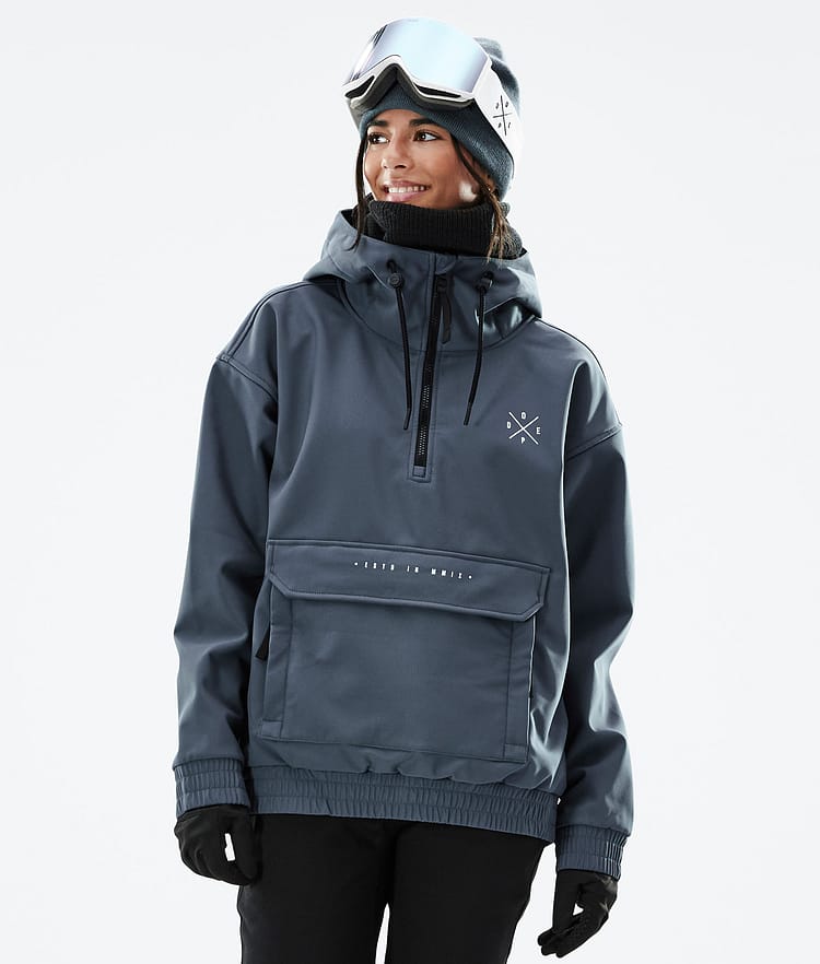 Dope Cyclone W 2022 Snowboardjacka Dam Metal Blue, Bild 1 av 9