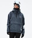 Dope Cyclone W 2022 Snowboardjacka Dam Metal Blue