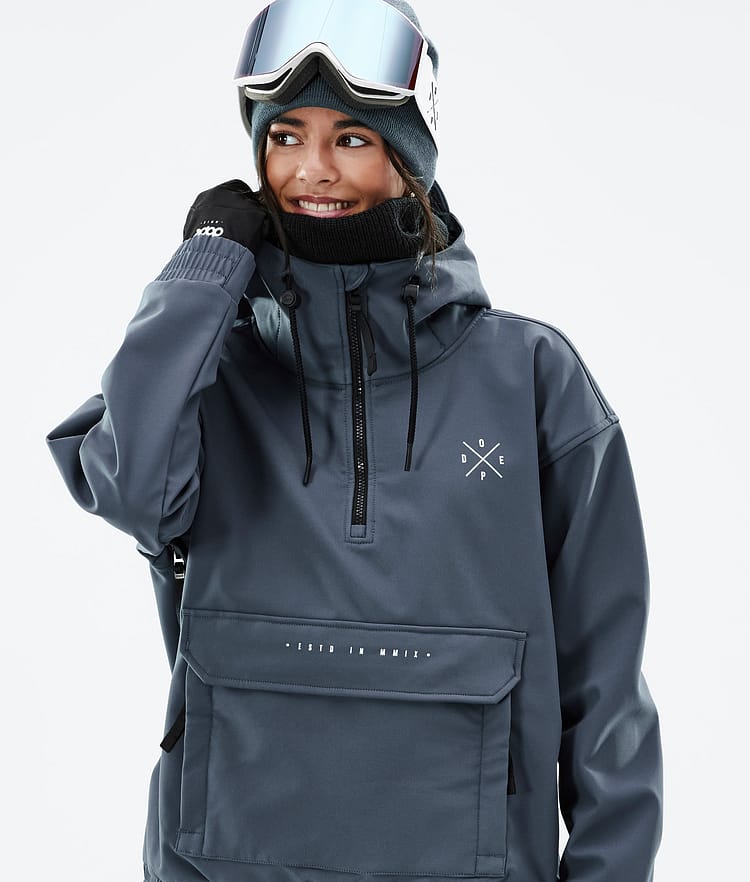 Dope Cyclone W 2022 Snowboardjacka Dam Metal Blue, Bild 2 av 9