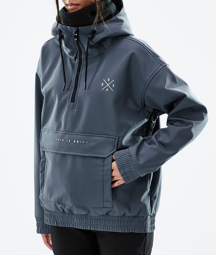 Dope Cyclone W 2022 Snowboardjacka Dam Metal Blue, Bild 8 av 9