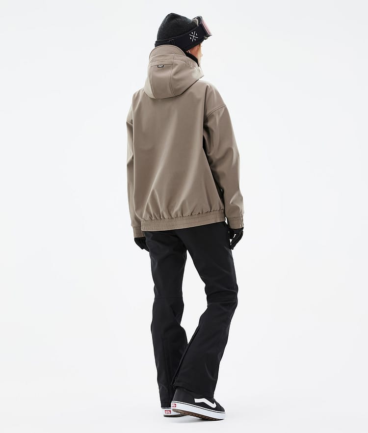 Dope Cyclone W 22 Snowboardjacka Dam Walnut, Bild 5 av 9