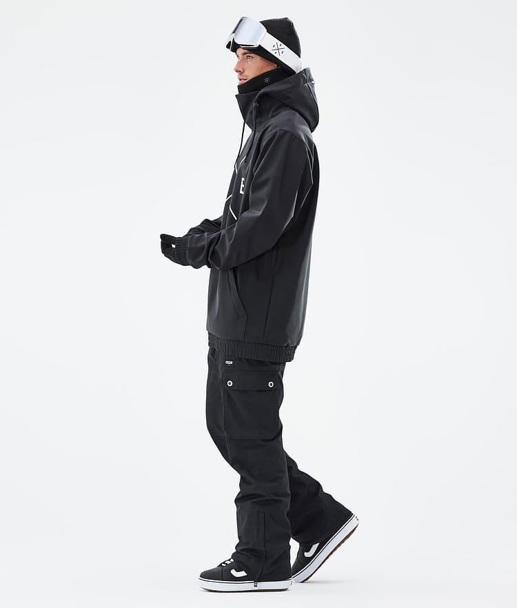 Dope Yeti Snowboardjacka Herr 2X-Up Black Renewed, Bild 4 av 8
