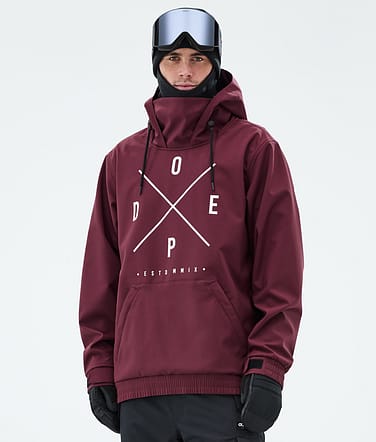 Dope Yeti Skidjacka Man 2X-Up Burgundy