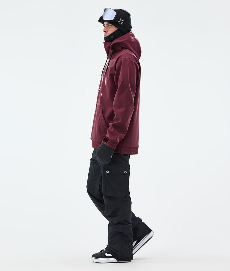Dope Yeti Snowboardjacka Herr 2X-Up Burgundy, Bild 3 av 7