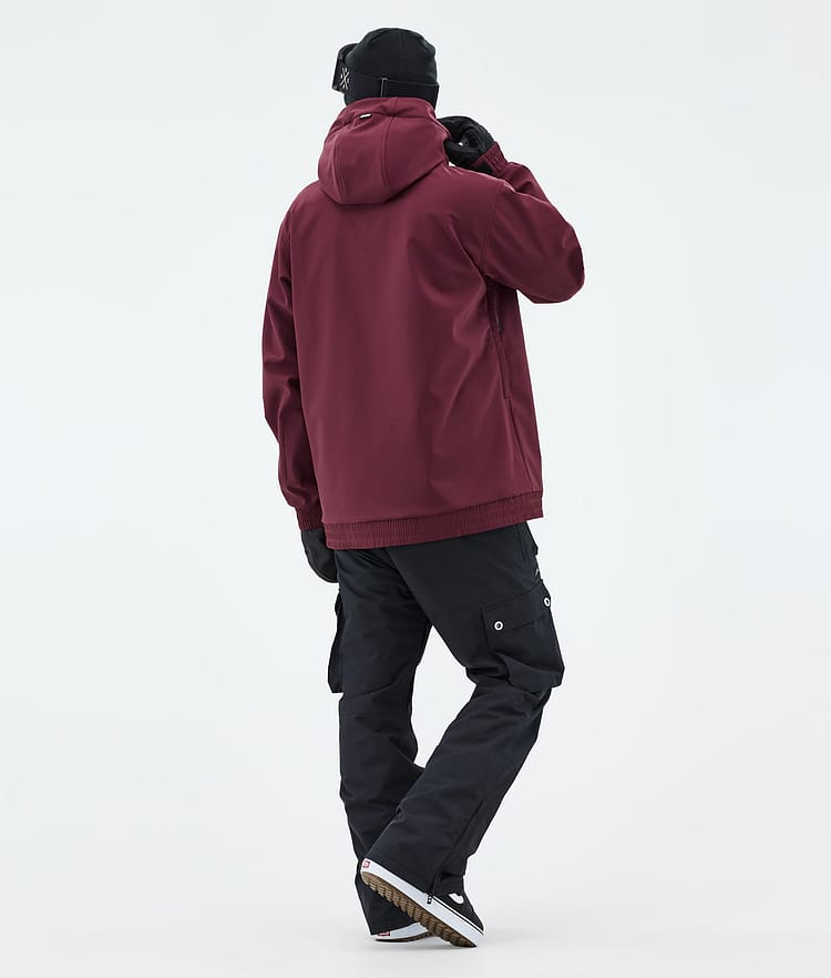 Dope Yeti Snowboardjacka Herr 2X-Up Burgundy, Bild 4 av 7