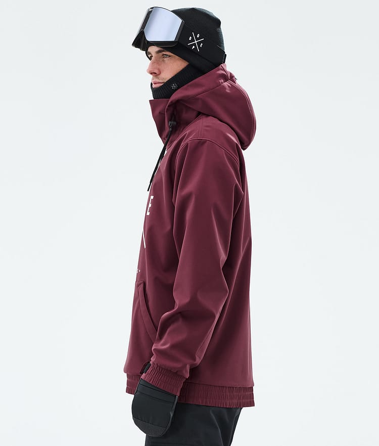 Dope Yeti Snowboardjacka Herr 2X-Up Burgundy, Bild 5 av 7