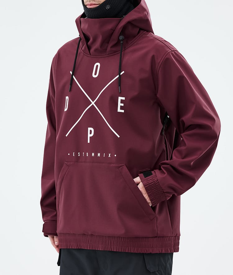 Dope Yeti Snowboardjacka Herr 2X-Up Burgundy, Bild 7 av 7