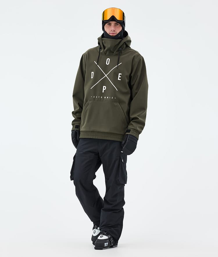Dope Yeti Skidjacka Herr 2X-Up Olive Green, Bild 2 av 7
