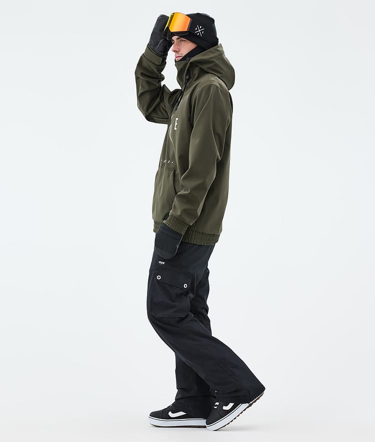 Dope Yeti Snowboardjacka Herr 2X-Up Olive Green, Bild 3 av 7