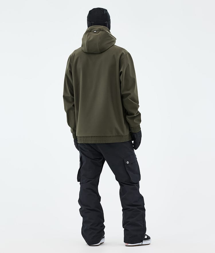 Dope Yeti Snowboardjacka Herr 2X-Up Olive Green, Bild 4 av 7